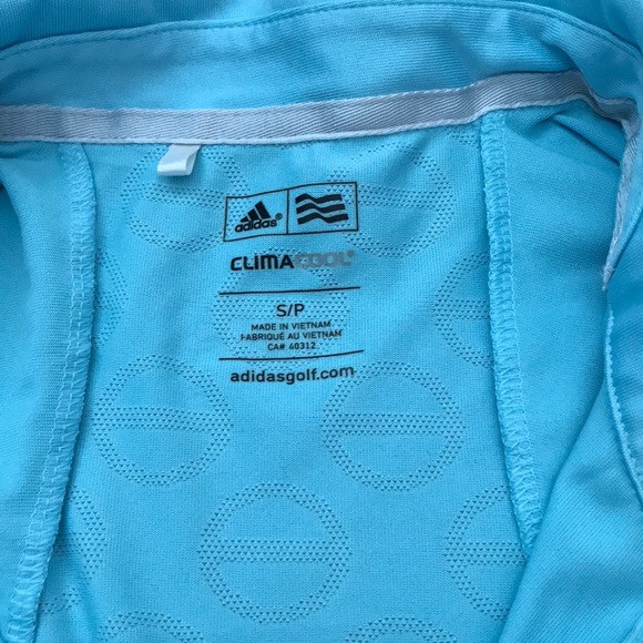 Adidas Men’s Light Blue Golf Polo - Picture 5 of 8